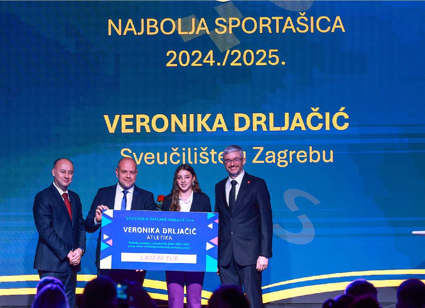 Veronika Drljačić – najbolja sportašica studentskog sporta u Hrvatskoj